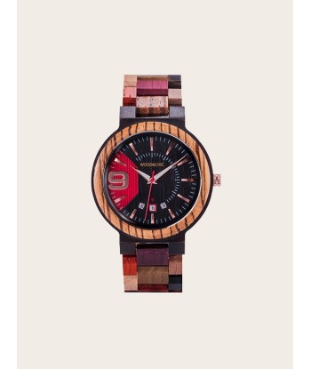 Montre en Bois Homme à Quartz - Vernis france