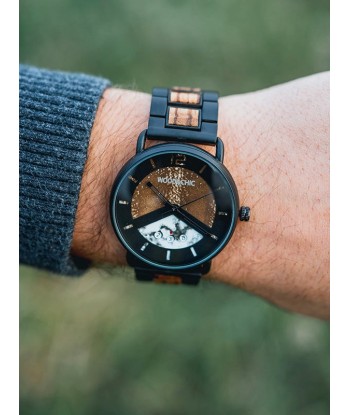 Montre en Bois Homme à Quartz - Spirée 50% de réduction en Octobre 2024