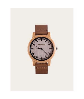 Montre en Bois Homme à Quartz - Thuya pour bénéficier 