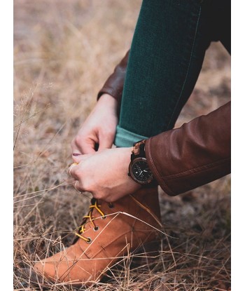 Montre en Bois Femme à Quartz - Quinina pas cher 