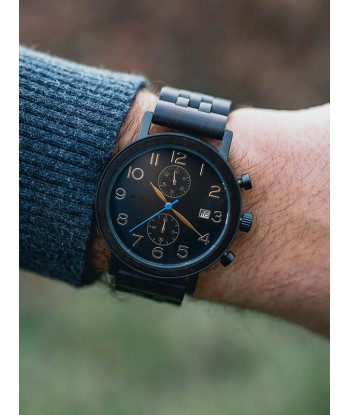 Montre en Bois Homme à Quartz - Orme Faites des économies