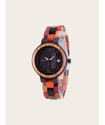 Montre en Bois Femme à Quartz - Quinina pas cher 