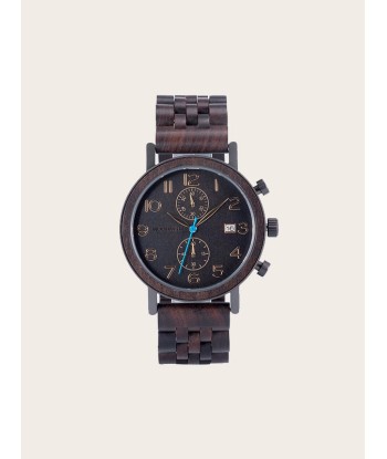 Montre en Bois Homme à Quartz - Orme Faites des économies