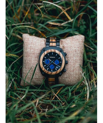 Montre en Bois Homme à Quartz - Nyssa Comparez et commandez 