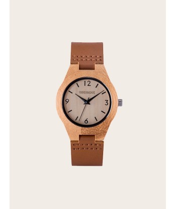 Montre en Bois Femme à Quartz - Lilas prix