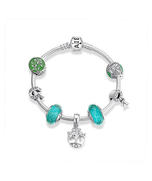 Bracelet Arbre de la Chance (Argent) Par le système avancé 