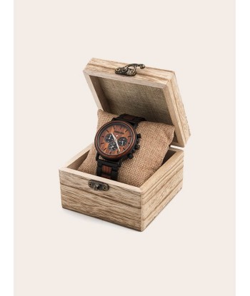 Montre en Bois Homme à Quartz - Dragonnier en ligne des produits 