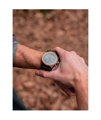 Montre en Bois Homme à Quartz - Araucaria Dans la société mordern