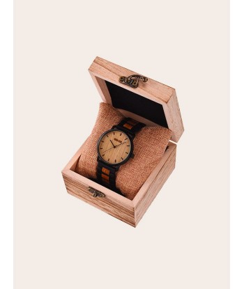 Montre en Bois Homme à Quartz - Ramboutan Amélioration de cerveau avec