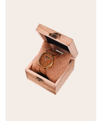 Montre en Bois Homme à Quartz - Hortensia les ctes