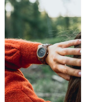 Montre en Bois Femme à Quartz - Hièble en ligne