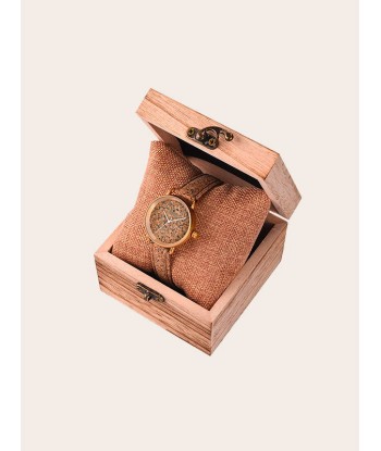 Montre en Bois Femme à Quartz - Azerolier france