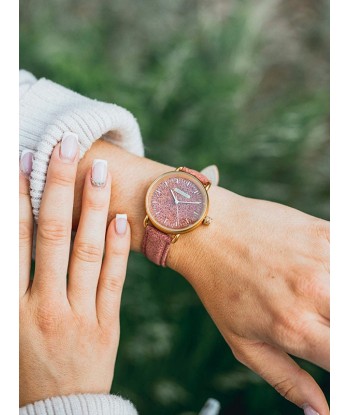 Montre en Bois Femme à Quartz - Mélèze vous aussi creer 