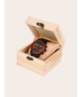 Montre en Bois Homme à Quartz - Tamarinier est présent 