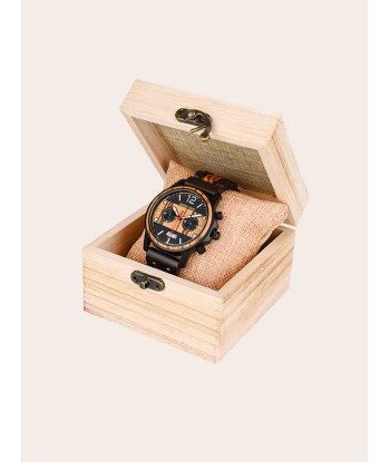 Montre en Bois Homme à Quartz - Pavier Comment ça marche