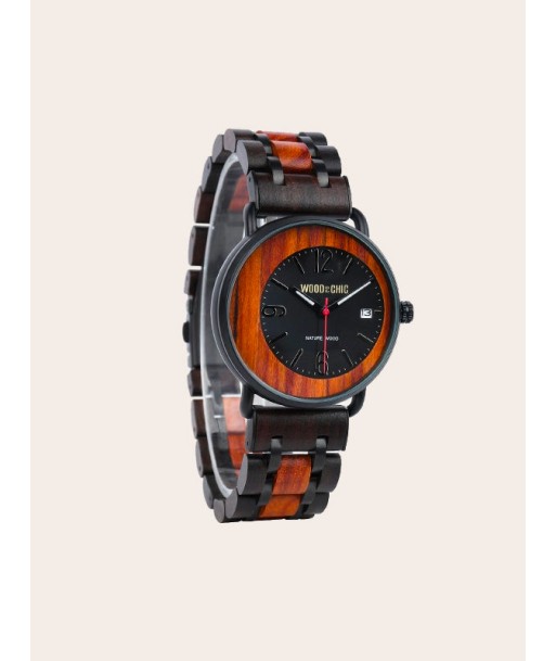 Montre en Bois Homme à Quartz - Mandarinier 50-70% off 