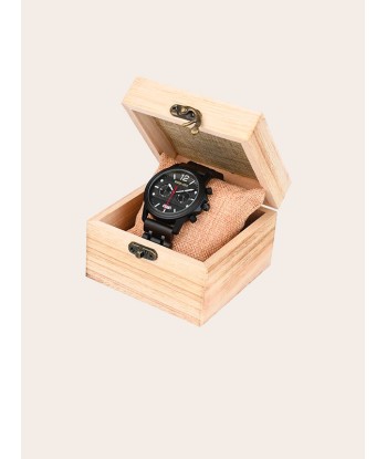 Montre en Bois Homme à Quartz - Laurier de votre