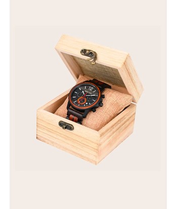 Montre en Bois Homme à Quartz - Févier store