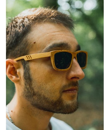 Lunettes de Soleil en Bois UV400 Unisexe - Orchis À commander