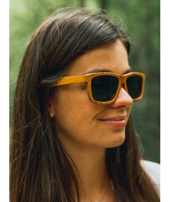 Lunettes de Soleil en Bois UV400 Unisexe - Orchis À commander