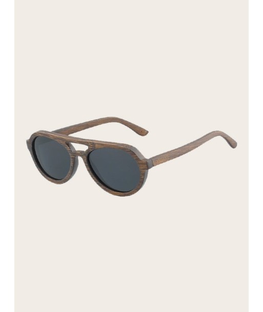 Lunettes de Soleil en Bois UV400 Unisexe - Nonea de la marque