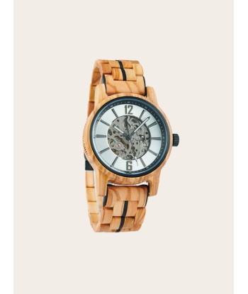 Montre en Bois Homme Mécanique - Platane Comment ça marche