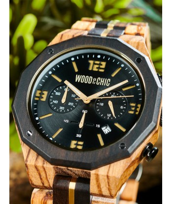 Montre en Bois Homme à Quartz - Benjoin meilleur choix