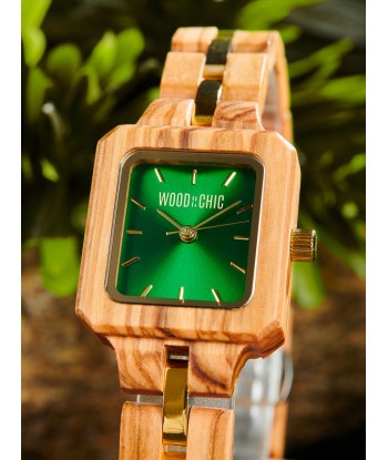 Montre en Bois Femme à Quartz - Charme une grave pollution 