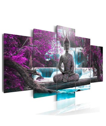 Tableau Bouddha & la Cascade prix pour 