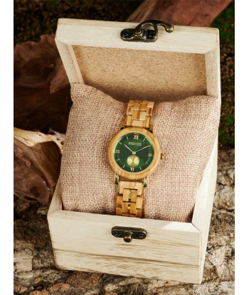 Montre en Bois Femme à Quartz - Cornilla ou a consommer sur place