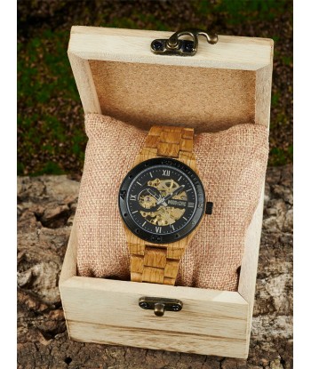 Montre en Bois Homme Mécanique - Cativo vous aussi creer 