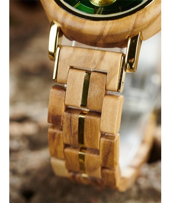 Montre en Bois Femme à Quartz - Cornilla ou a consommer sur place