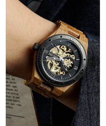 Montre en Bois Homme Mécanique - Cativo vous aussi creer 