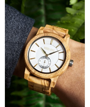 Montre en Bois Homme à Quartz - Citrus les muscles