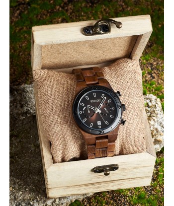 Montre en Bois Homme à Quartz - Seringat de votre