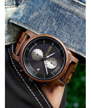 Montre en Bois Homme à Quartz - Stewartia acheter en ligne