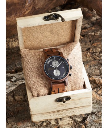 Montre en Bois Homme à Quartz - Stewartia acheter en ligne