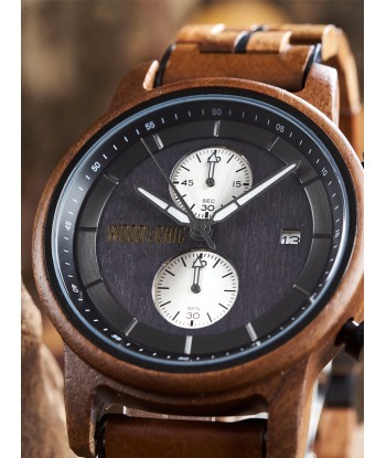 Montre en Bois Homme à Quartz - Stewartia acheter en ligne