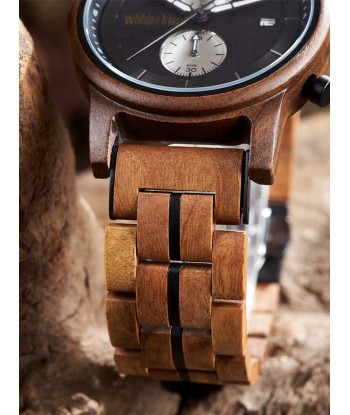 Montre en Bois Homme à Quartz - Stewartia acheter en ligne