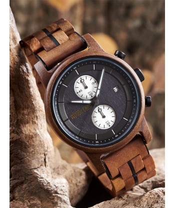 Montre en Bois Homme à Quartz - Stewartia acheter en ligne