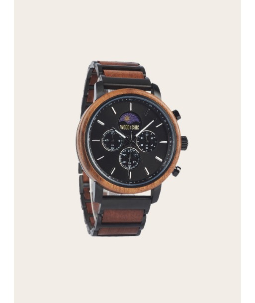 Montre en Bois Homme à Quartz - Kaki Les magasins à Paris et en Île-de-France