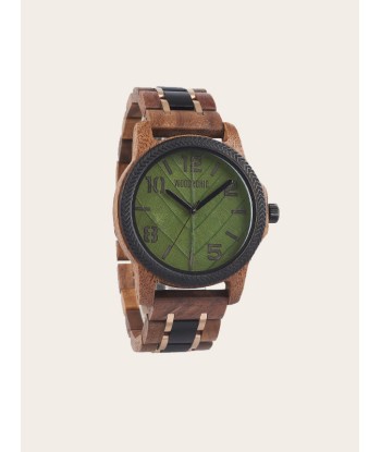 Montre en Bois Homme à Quartz - Tabebuia basket pas cher