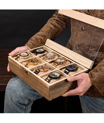 Coffret montre bois de l' environnement