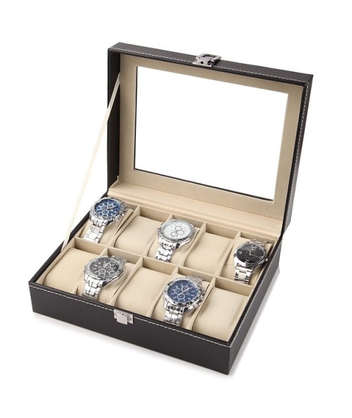 Coffret 10 montre  cuir femme la colonne vertébrale