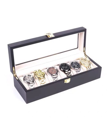 Boite 6 montres femme  noir et blanche 50-70% off 