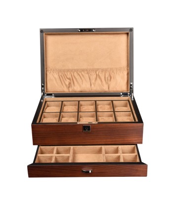 Coffret rangement montre bois 2024