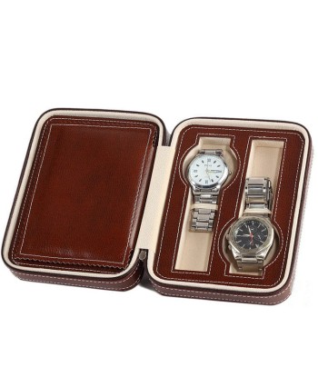 Etui 4 montres marron offre 