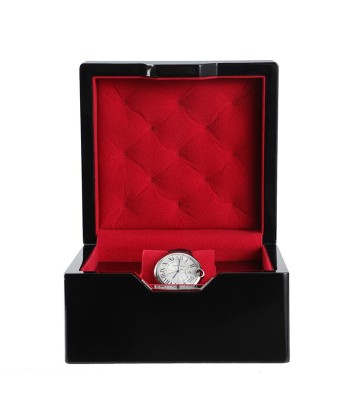 Boite a montre noir et rouge de votre