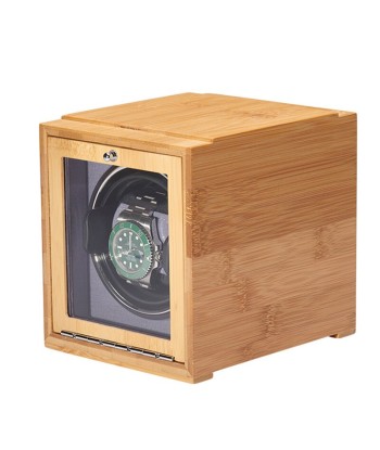 Boite remontoir pour montre en bois français