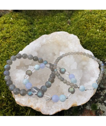 Bracelets Trio de Bracelets Labradorite pas cher